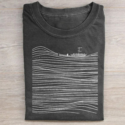 Walk on Water Boho Christian T-shirt