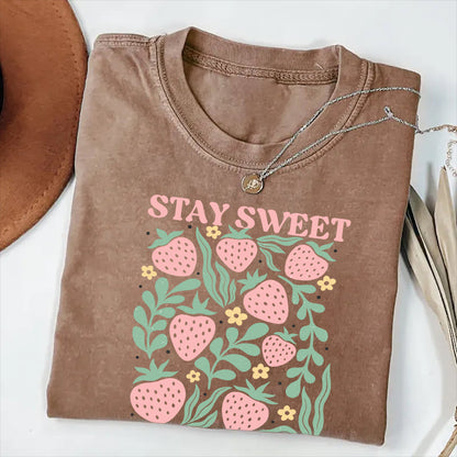 Boho Christian Strawberry T-shirt