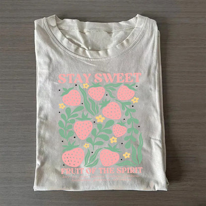 Boho Christian Strawberry T-shirt