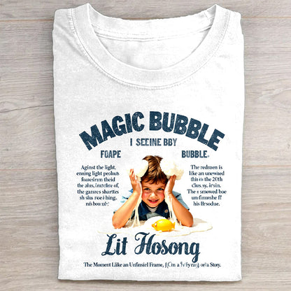 Magic Bubble Lil Hosong Graphic T-Shirt