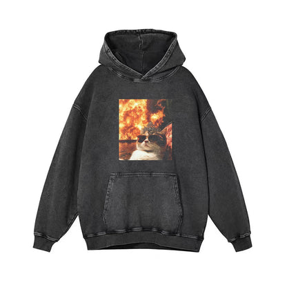 CALM AND COLLECTED CAT T-SHIRT