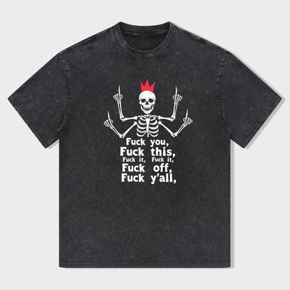 Skeleton Graphic T-Shirt