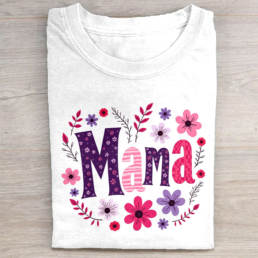 Floral Mama Design Women's T-Shirt