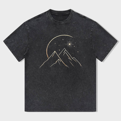 Mountain Moon Graphic T-Shirt