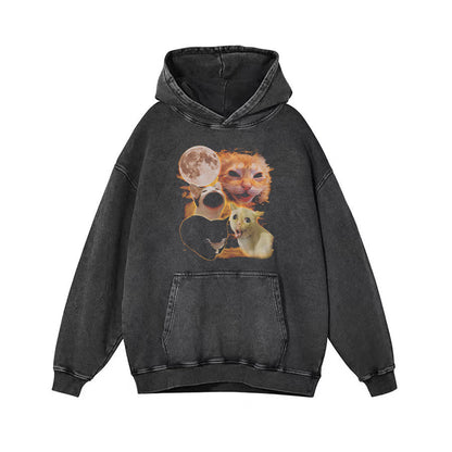 Yelling Cat Meme Graphic T-shirt