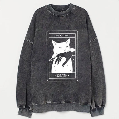 Tarot Card Black Cat T-shirt