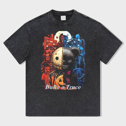 Reversible Phantom Acid Wash T-Shirt - heygraff