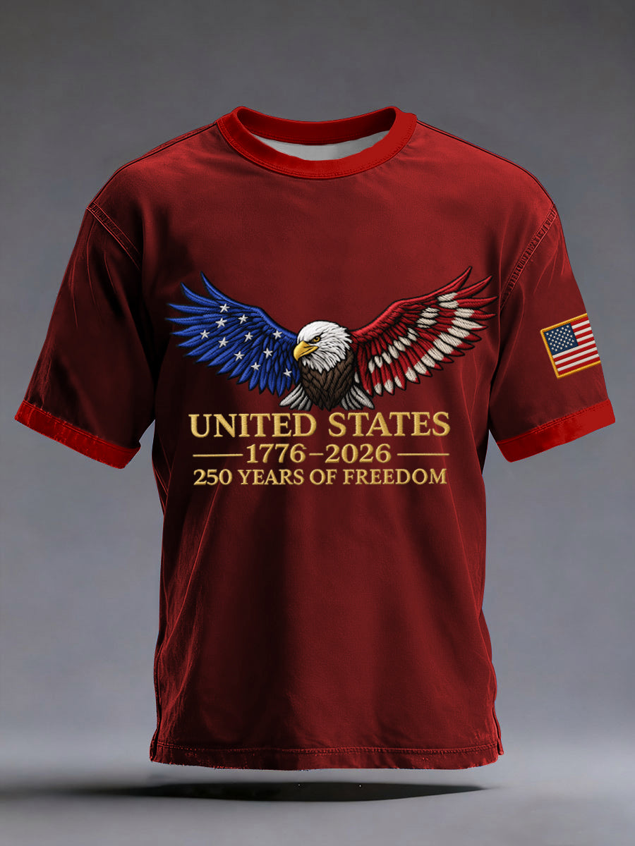 250th Anniversary Print T-Shirt For Men