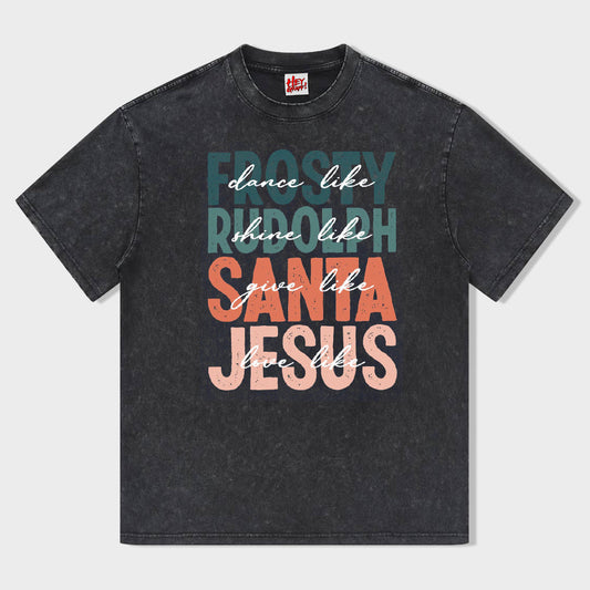 Religious Christmas T-shirt - heygraff
