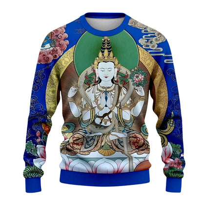 Thangka Art Spiritual Meditation Clothing 16