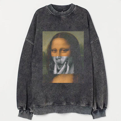 Mona Lisa Art Print Graphic T-Shirt