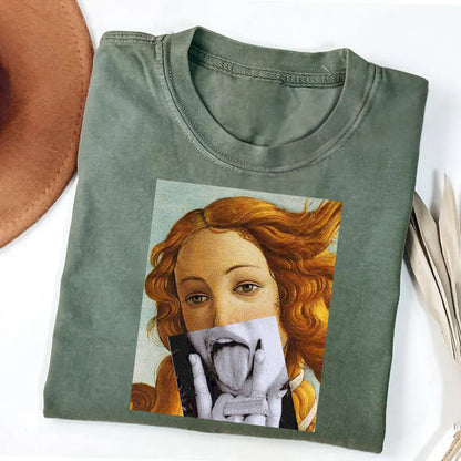Renaissance Art Print Graphic T-Shirt