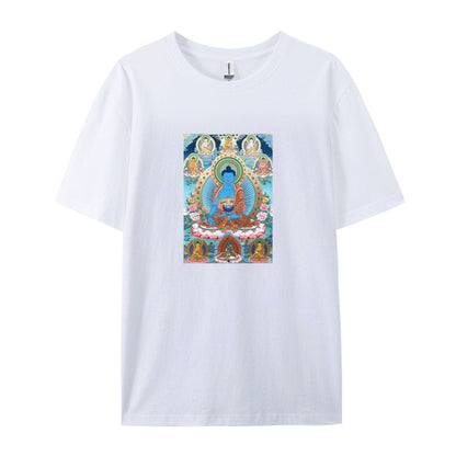 Buddha T-Shirt - Vintage Buddhist Art - Spiritual Meditation Tee