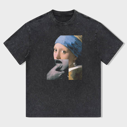 Art Collage Graphic Streetwear T-Shirt - Premium Heavyweight Cotton Tee