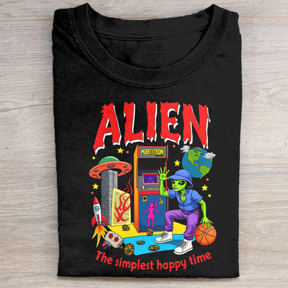 Alien Arcade Game T-Shirt