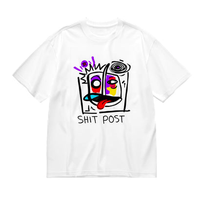 Abstract Art Graphic Tee - Funny Design T-Shirt