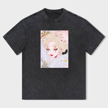 Anime Character Print Women's Fashion Casual T-Shirt