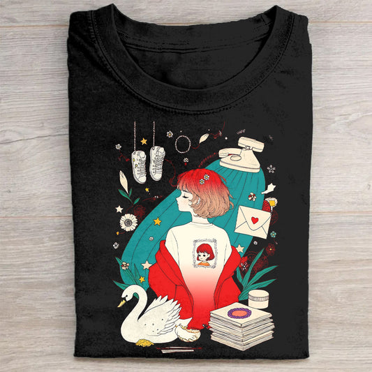 Cute Cat Chef Graphic T-Shirt