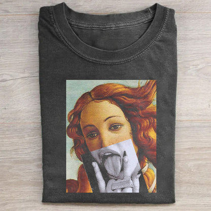 Renaissance Art Print Graphic T-Shirt