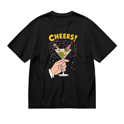 Cheers Celebration Graphic T-Shirt