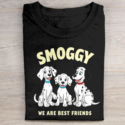 Smoggy Best Friends Dalmatian Dog Lover Gift T-Shirt