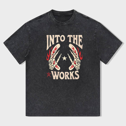 Into the Works Skeleton Graphic T-Shirt
