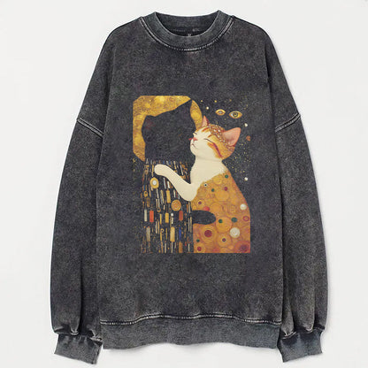 Cat Art Print T-Shirt