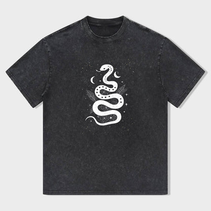 Snake Design Graphic T-Shirt