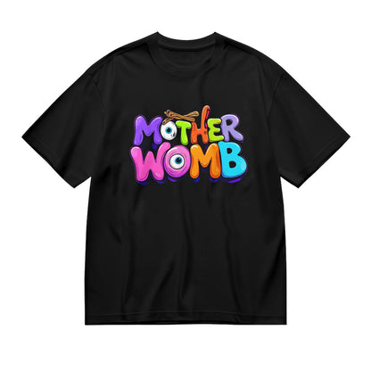 Colorful Mother Womb Graphic T-Shirt