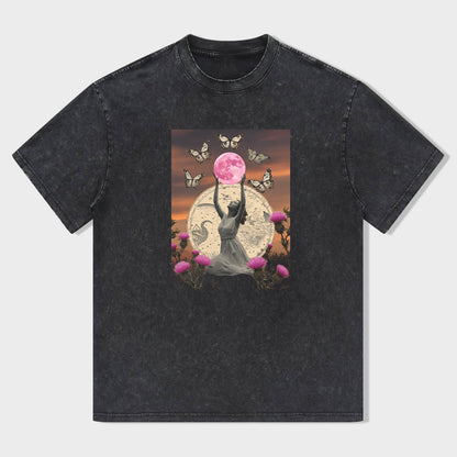 Mystical Moonlight Owl T-Shirt