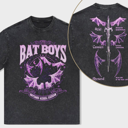 The Bat Boys Double-Sided Shirt - heygraff