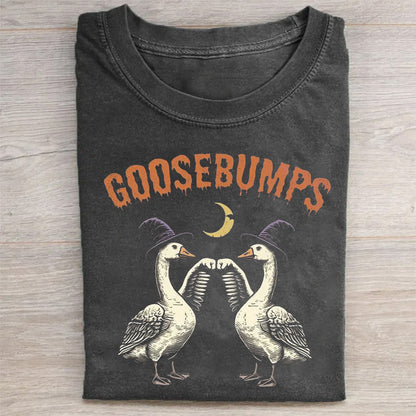 Funny Goose Bumps Halloween T-shirt