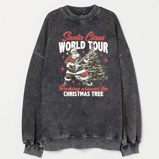 Retro Santa Claus Sweatshirt - heygraff