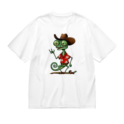 Cowboy Chameleon Graphic T-Shirt