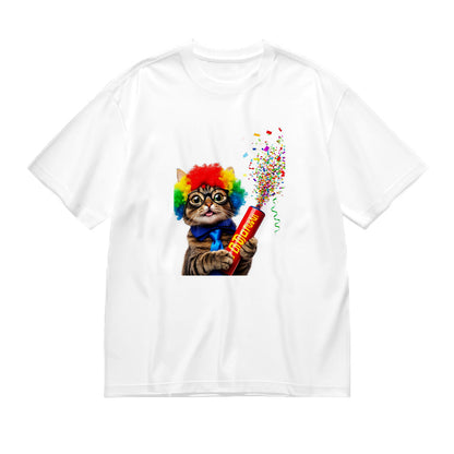 Colorful Cat Party T-Shirt