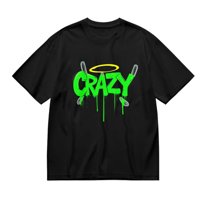 Crazy Angel Graphic T-Shirt