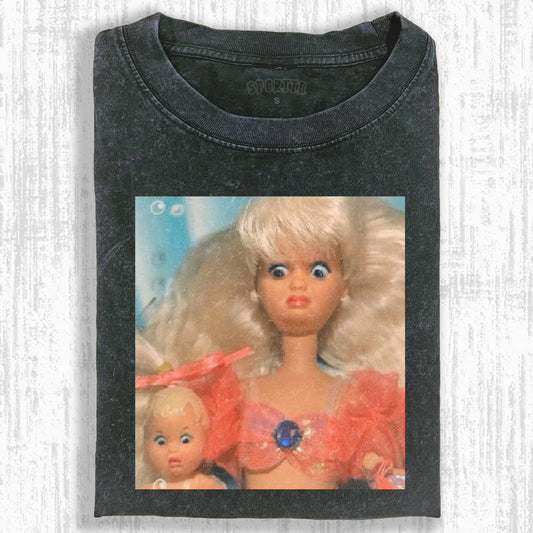DOLL GIRL MEME T-SHIRT. 7.15