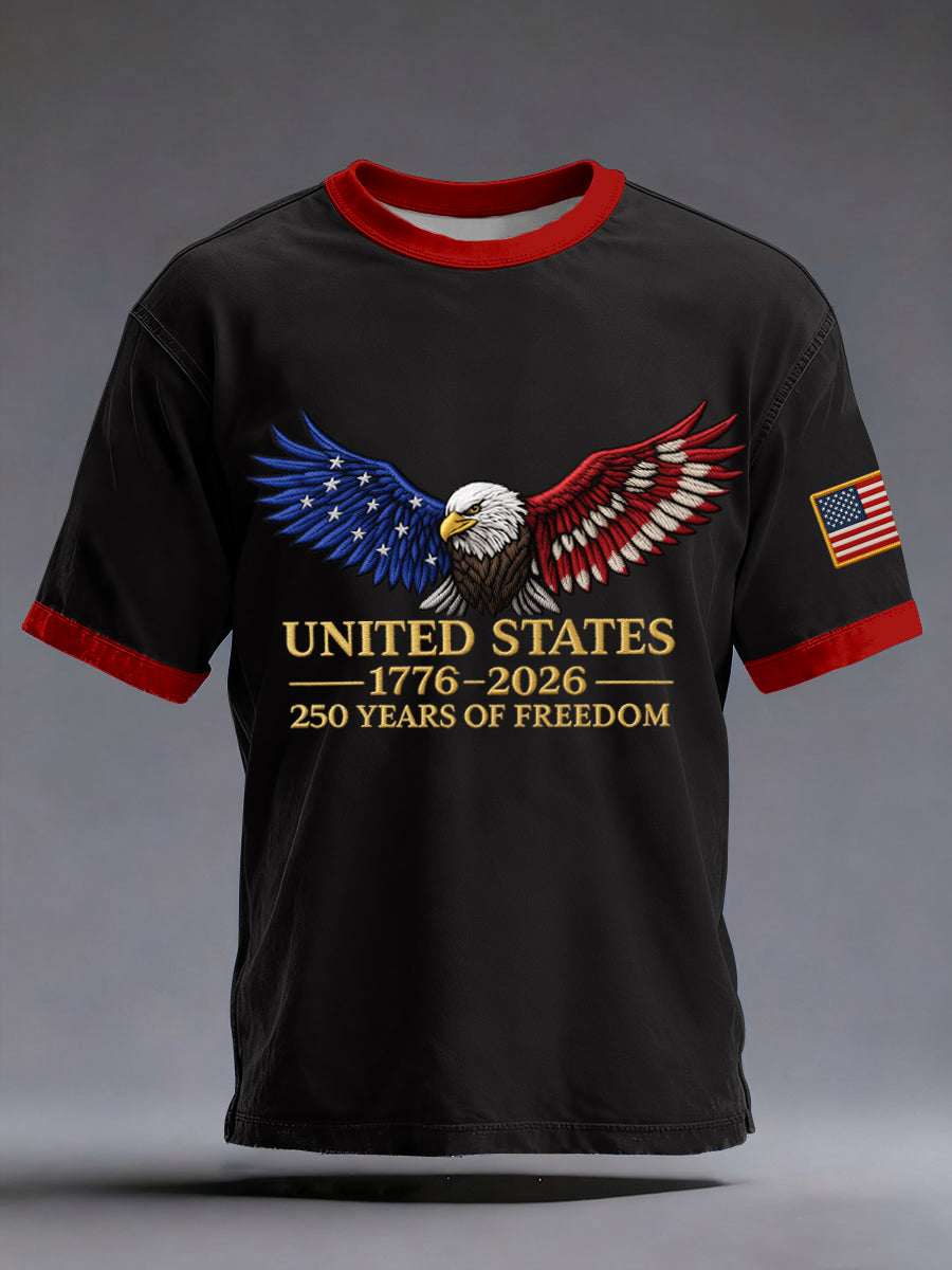 250th Anniversary Print T-Shirt For Men