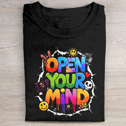 Open Your Mind Graphic T-Shirt