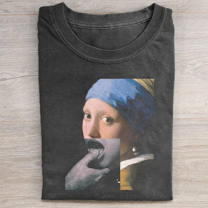 Art Collage Graphic Streetwear T-Shirt - Premium Heavyweight Cotton Tee