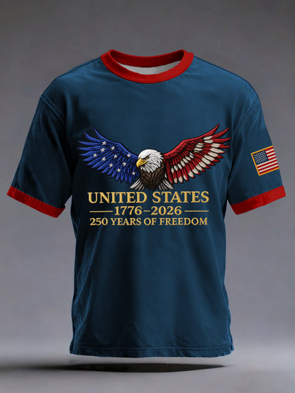 250th Anniversary Print T-Shirt For Men