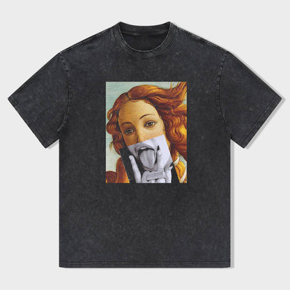 Renaissance Art Print Graphic T-Shirt