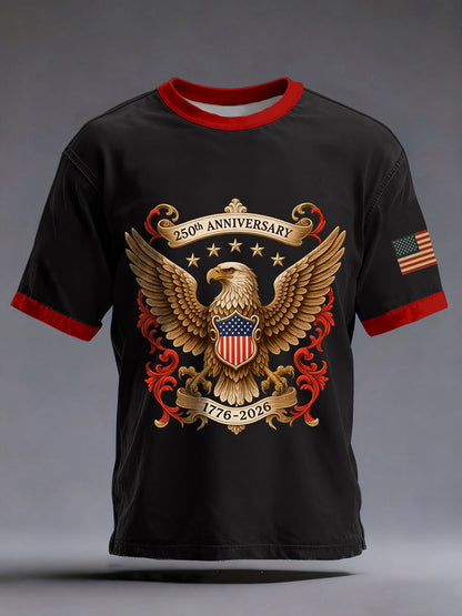 250th Anniversary Print T-Shirt For Men