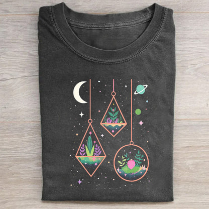 Geometric Dream Catcher Design Men's Graphic T-Shirt