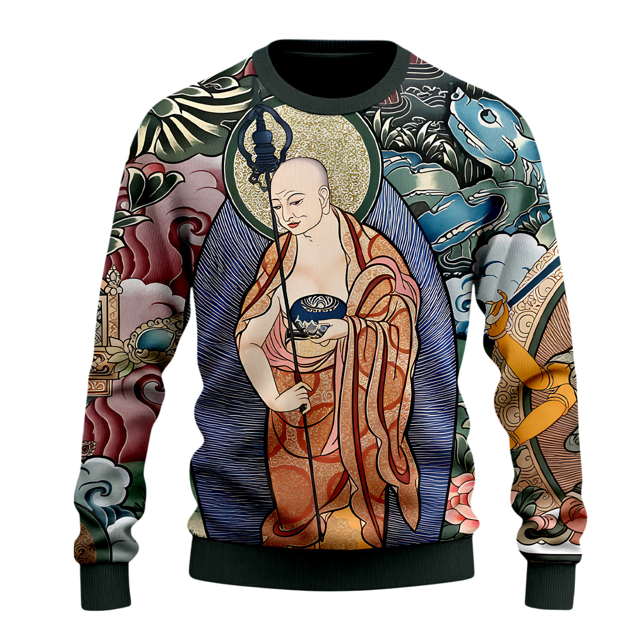 Thangka Art Spiritual Meditation Clothing 37