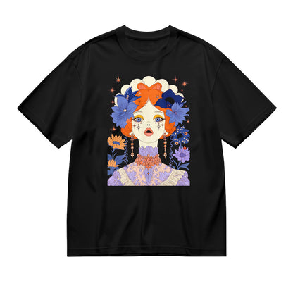 Colorful Floral Graphic T-Shirt