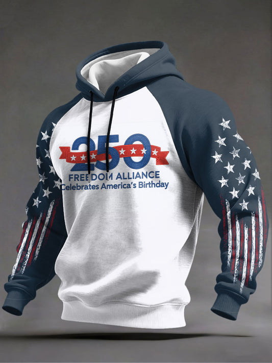 250th Anniversary USA Hoodie For Men