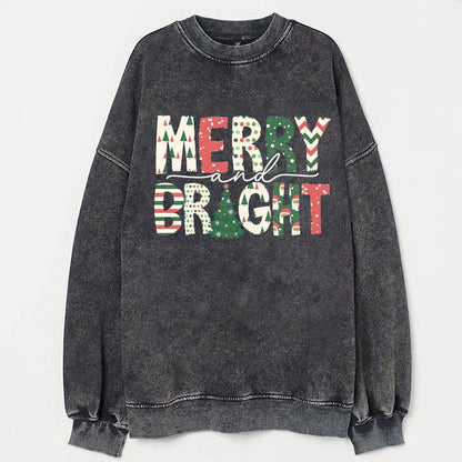 Merry and Bright Unisex Sweatshirt/T-shirt - heygraff
