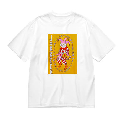 Colorful Clown Graphic T-Shirt
