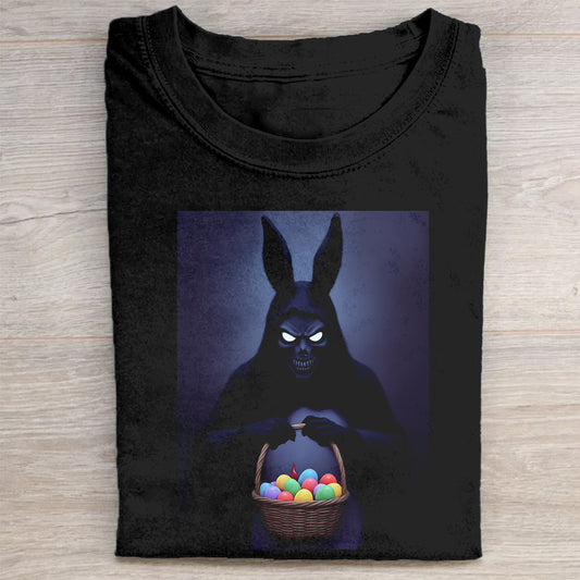 Easter Bunny with Eggs Graphic T-Shirt